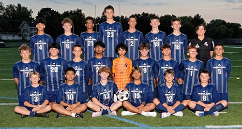 Boys JV Soccer Team 2026