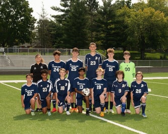 Boys JV2 Soccer Team 2023