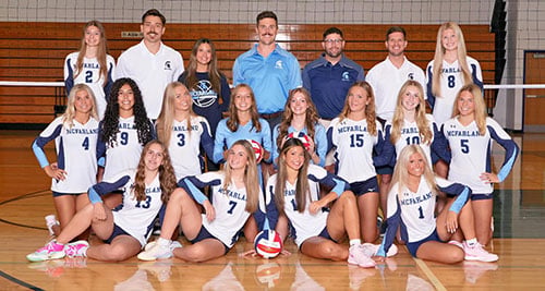 Varsity Volleyball Team 2026