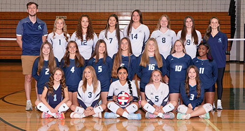 JV2 Volleyball Team 2026