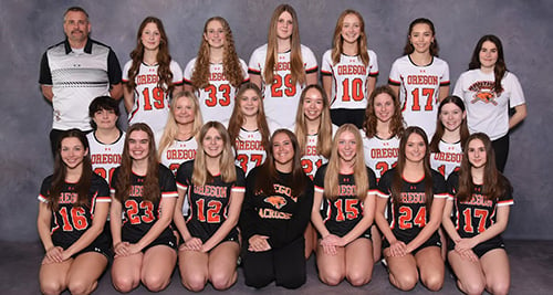Oregon Co-Op Lacrosse Girls Varsity Team 2024