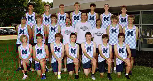 Boys Cross Country Team 2025