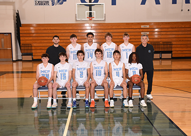 Boys JV Basketball Team 2025-2026