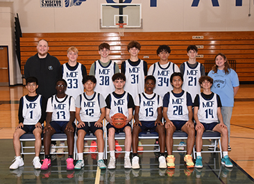 Boys JV2 Basketball Team 2025-2026