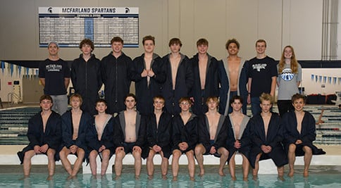 Boys Swimming Team 2025-2026