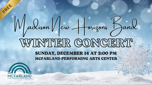 Go to Madison New Horizons Band - Winter Concert - Sunday, December 14 at 2:00 pm - Free Event