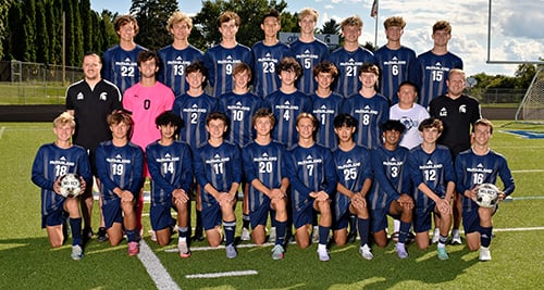 Boys Varsity Soccer Team 2025