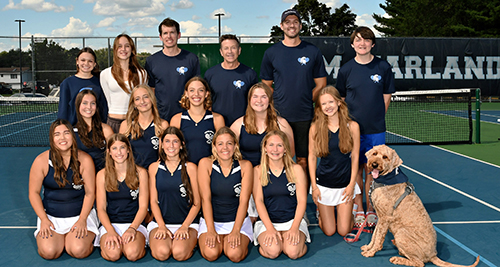Girls Varsity Tennis Team 2025