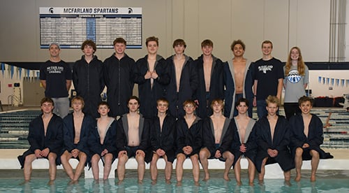 Boys Swim Team 2025-2026