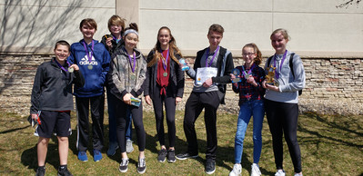 7th/8th grade 2018-19 first place regional team