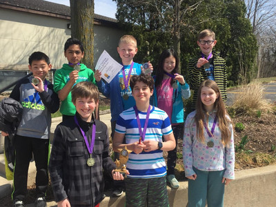 5/6th grade 1st place regional team 2018-19
