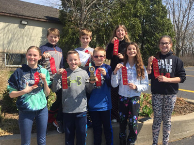 5th/6th 2nd place regional team grade 2018-19